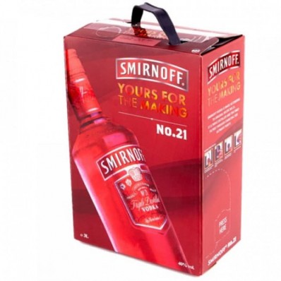 Водка Smirnoff Redberry (Смирнофф Клюква) 3 л